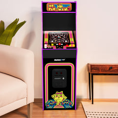 Ms Pac-Man Deluxe Black  Arcade Machine 14 Games in 1