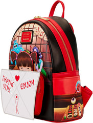 LOUNGEFLY Disney Monsters, Inc. Harryhausen's Takeout Boo Pop-Up Mini Backpack