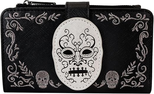 LOUNGEFLY Harry Potter Death Eater Zip Around Wallet