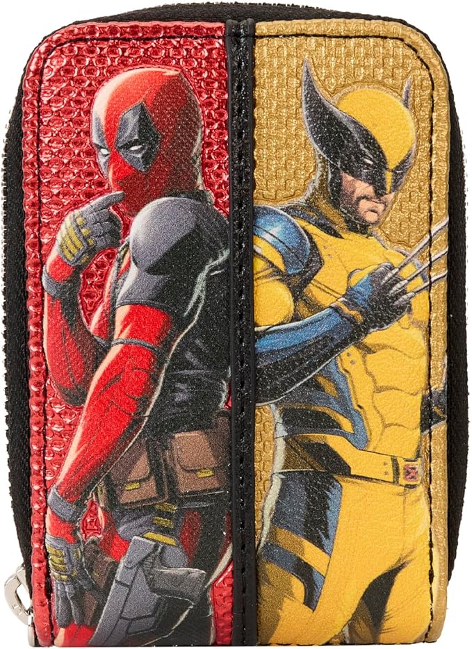 LOUNGEFLY Marvel Deadpool 3 Accordion Wallet