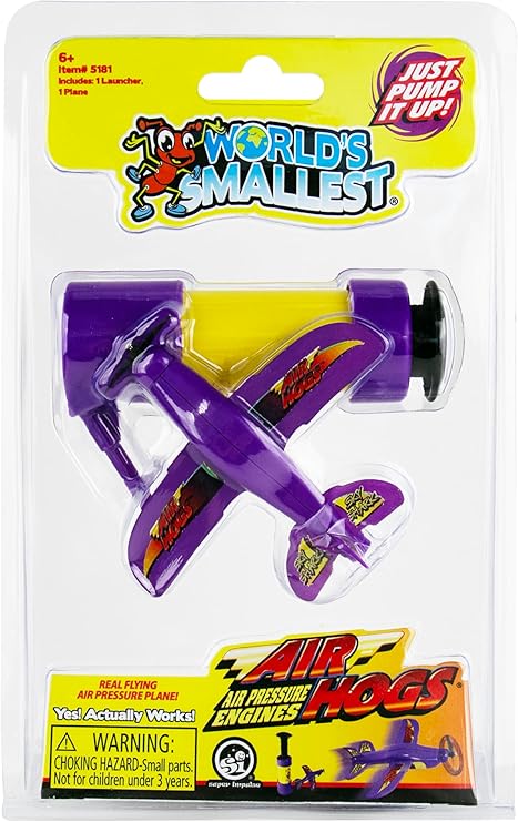 Worlds Smallest Air Hogs, Air Pressure Engines, Real Flying Air Pressure Plane