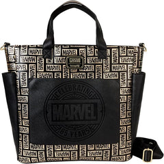 LOUNGEFLY Marvel Logo Convertible Backpack & Tote Bag