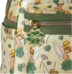 LOUNGEFLY Disney Tinker Bell 4-Leaf Clover Mini Backpack