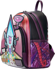 LOUNGEFLY Nickelodeon Invader Zim Secret Lair Mini Backpack