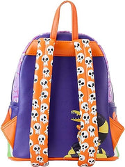 LOUNGEFLY Disney Nightmare Before Christmas Scary Teddy Present Glow Mini Backpack