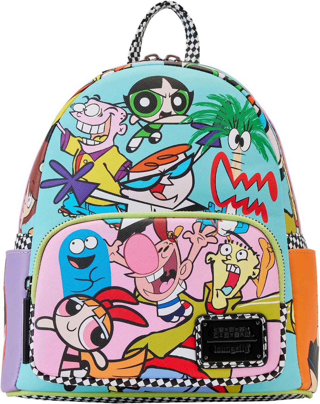 LOUNGEFLY Cartoon Network Retro Collage Mini Backpack
