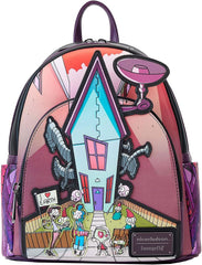 LOUNGEFLY Nickelodeon Invader Zim Secret Lair Mini Backpack