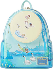 LOUNGEFLY Disney Peter Pan You Can Fly Glow Double Strap Shoulder Bag