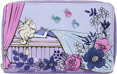 LOUNGEFLY Disney Sleeping Beauty 65th Anniversary Floral Wallet