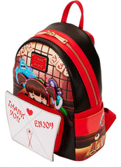 LOUNGEFLY Disney Monsters, Inc. Harryhausen's Takeout Boo Pop-Up Mini Backpack