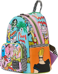 LOUNGEFLY Cartoon Network Retro Collage Mini Backpack