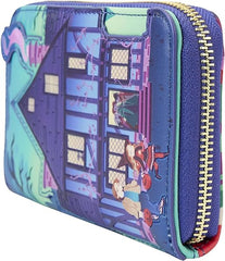LOUNGEFLY Hocus Pocus Sanderson Sisters House Glow Zip Around Wallet