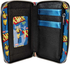 Loungefly Marvel Shine Wolverine Cosplay Zip Around Wallet