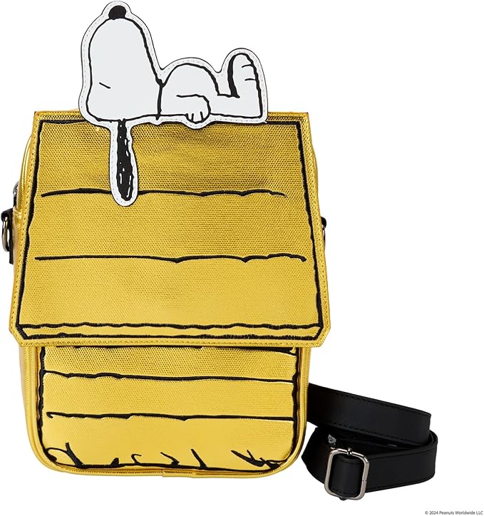 LOUNGEFLY Peanuts 75th Anniversary Crossbody Bag