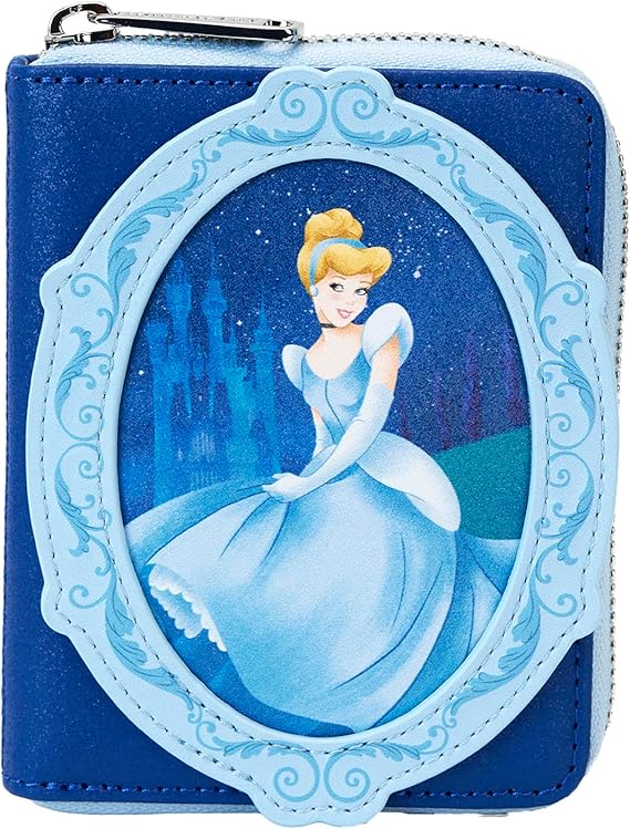LOUNGEFLY Disney Cinderella 75th Anniversary Zip Around Wallet
