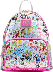 LOUNGEFLY Lisa Frank AOP Iridescent Mini Backpack