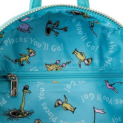 LOUNGEFLY Dr. Seuss 'Oh the Places You'll Go' Mini Backpack Multicolor
