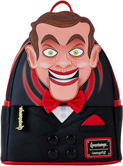 LOUNGEFLY Goosebumps Slappy Cosplay Mini Backpack