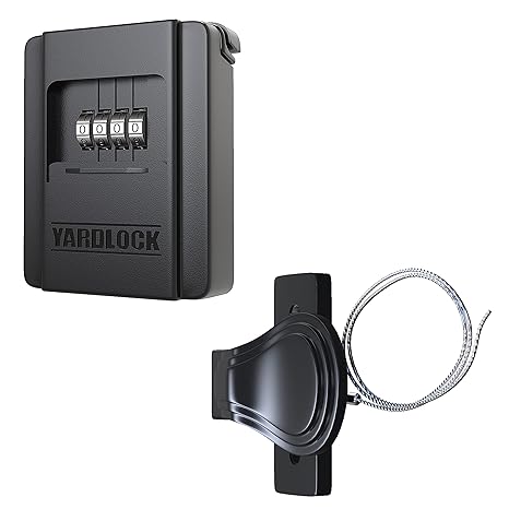 Shed Lock – Keyless Secure 4-Digit Shed Lock and Latch – Strong Durable System