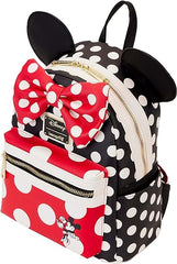 LOUNGEFLY Disney Minnie Mouse Rocks the Dots Classic Mini Backpack