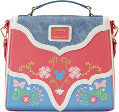 Loungefly Disney Western Mickey and Minnie Crossbody Bag