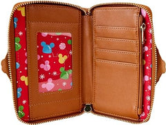Loungefly Disney Mickey & Friends Gingerbread House Zip Around Wallet