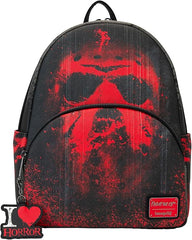 LOUNGEFLY Warner Brothers Friday The 13th I Heart Horror Mini Backpack