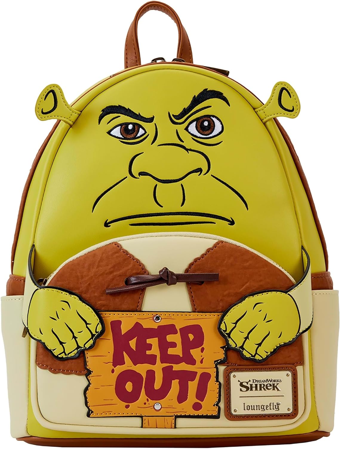 LOUNGEFLY Shrek Keep Out Cosplay Double Strap Shoulder Bag – ShopHippo
