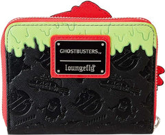 LOUNGEFLY Ghostbusters Logo Zip-Around Wallet