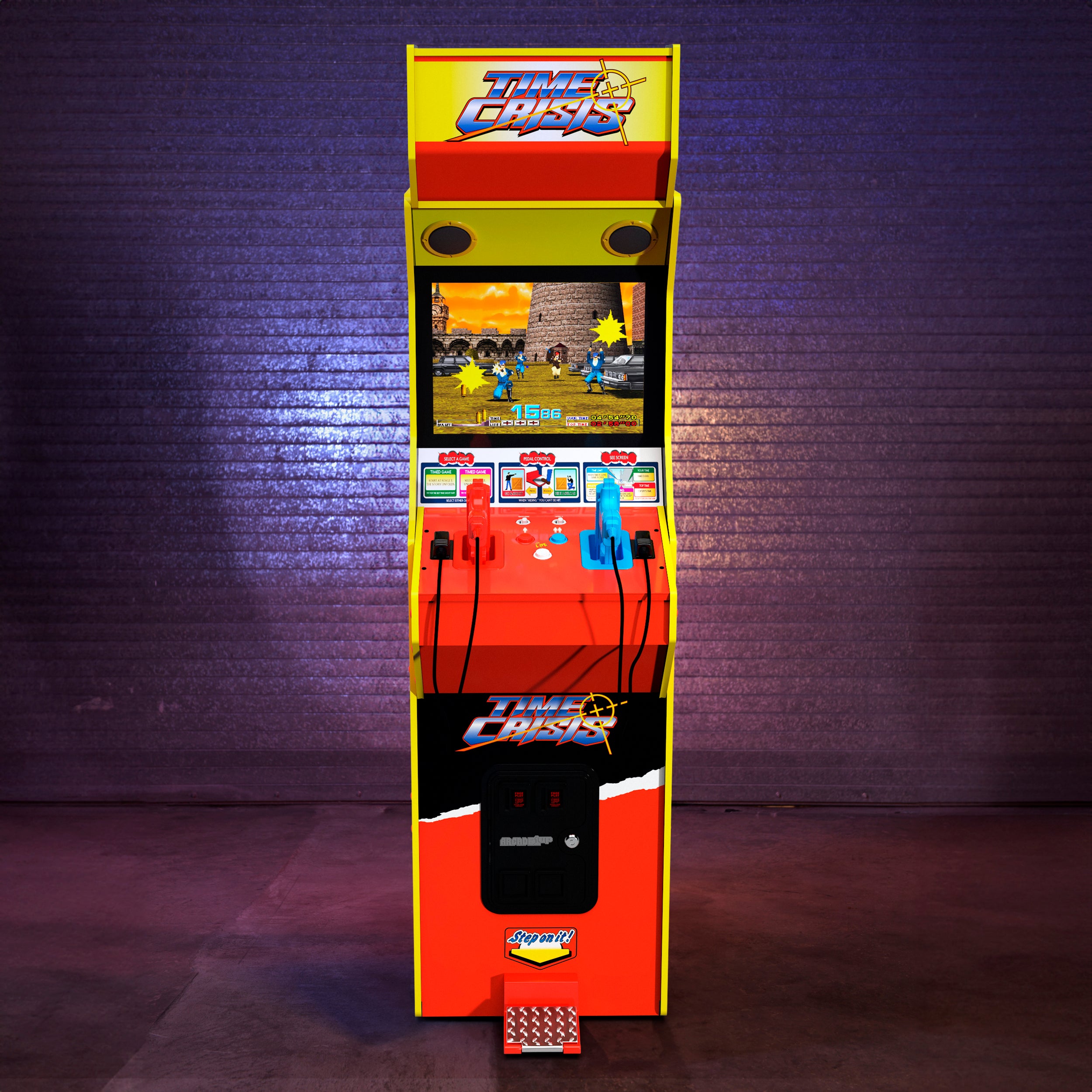 Lock and Load for 'Time Crisis' and 3 Other New Machines From Arcade1Up -  GeekDad