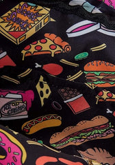 LOUNGEFLY Scooby-Doo Snacks All-Over Print Nylon Belt Bag