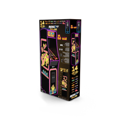 Ms Pac-Man Deluxe Black  Arcade Machine 14 Games in 1