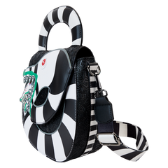 LOUNGEFLY Beetlejuice Sandworm Crossbody Bag