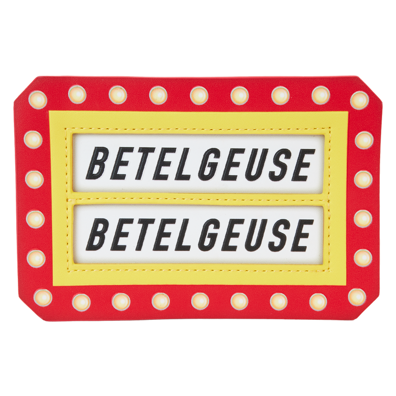 LOUNGEFLY Beetlejuice Here Lies Betelgeuse Large Cardholder