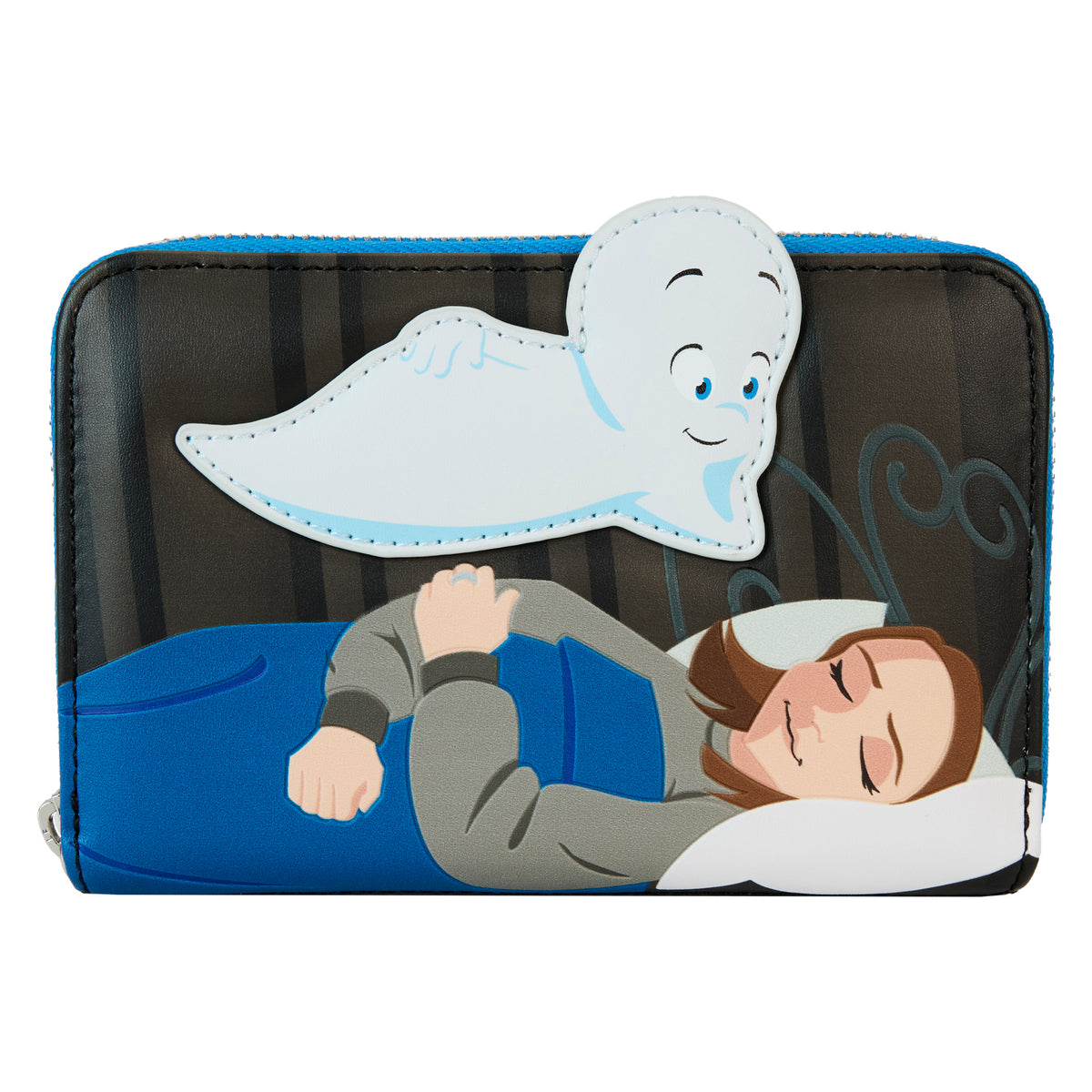 LOUNGEFLY Universal Casper The Friendly Ghost Halloween Zip Around Wallet