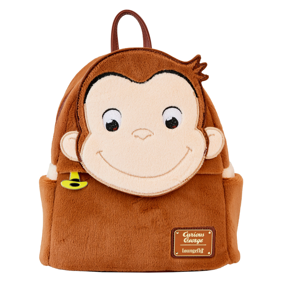 LOUNGEFLY  x Curious George Plush Cosplay Mini Backpack