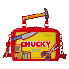 LOUNGEFLY Chucky Good Guys Tool Chest Crossbody Bag