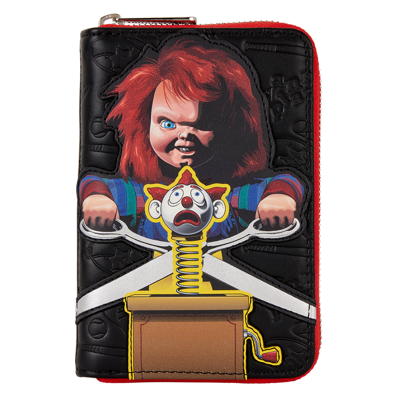 LOUNGEFLY Universal Chucky Zip Around Wallet