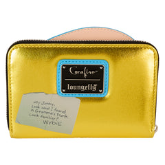 LOUNGEFLY Laika Coraline Doll Cosplay Zip Around Wallet