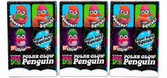 Schylling NeeDoh Squishmas Polar Glow Penguin 3 PIECE SET - Ships in Box