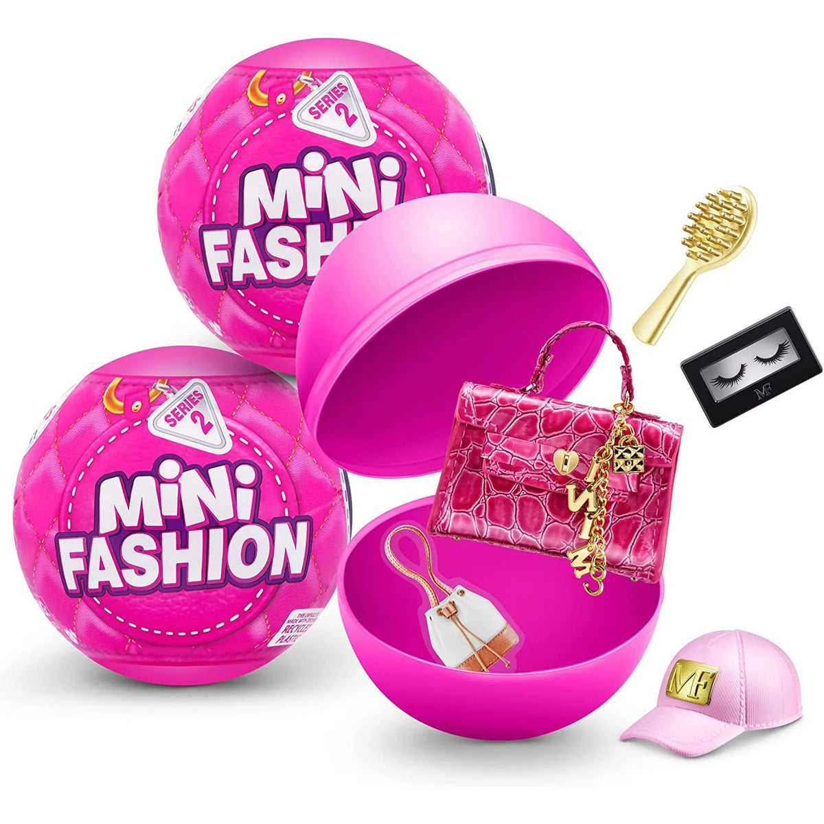 5 Surprise Mini Fashion Series 2 Mystery Capsule ( 2 pack) Real Miniature Brands Collectible Toy by ZURU