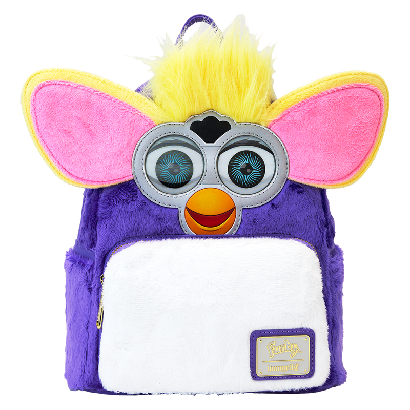 LOUNGEFLY Furby Plush Cosplay Lenticular Mini Backpack