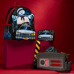 LOUNGEFLY Ghostbusters Ghost Trap Light Up Crossbody Bag With Coin Bag