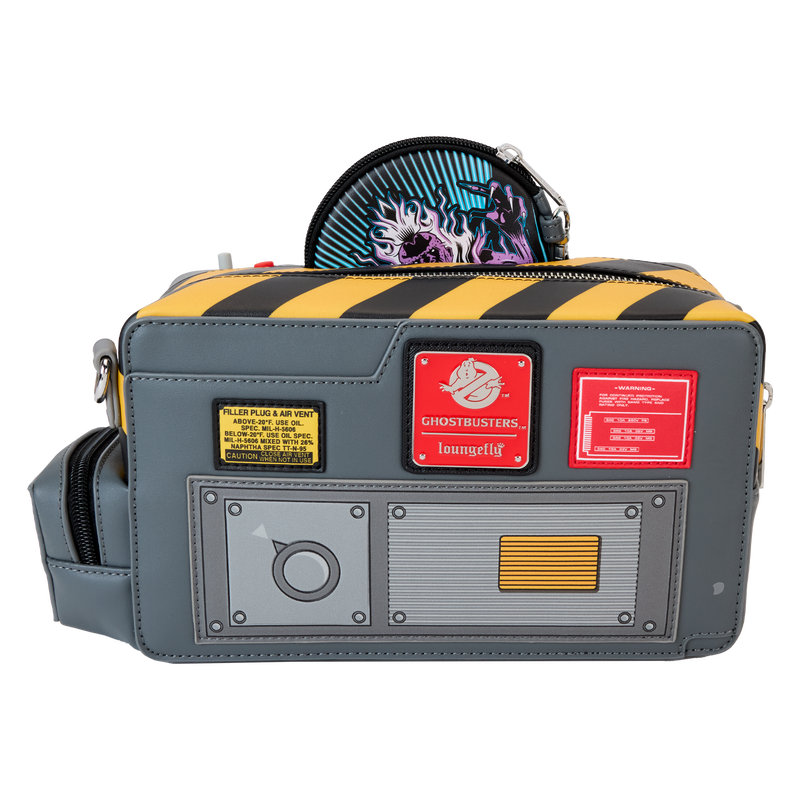 LOUNGEFLY Ghostbusters Ghost Trap Light Up Crossbody Bag With Coin Bag