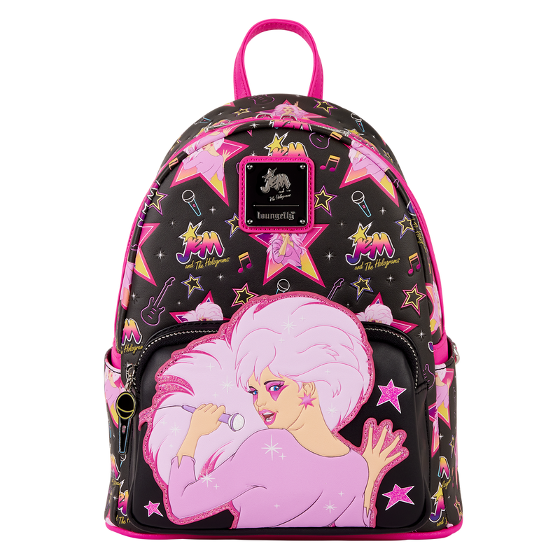LOUNGEFLY Hasbro Jem and The Holograms Mini Backpack