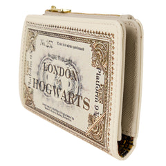 LOUNGEFLY Harry Potter Hogwarts Express Ticket Bifold Wallet