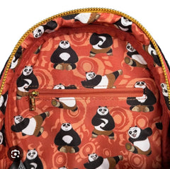 LOUNGEFLY Kung Fu Panda Po Ping Cosplay Mini Backpack