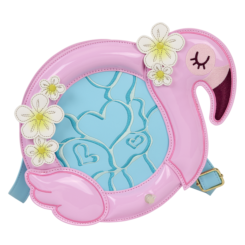 LOUNGEFLY Flamingo Crossbody Bag