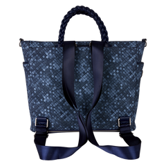 LOUNGEFLY Denim Convertible Tote Bag