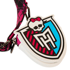 LOUNGEFLY Mattel Monster High Skullette Figural Crossbody With Coin Bag